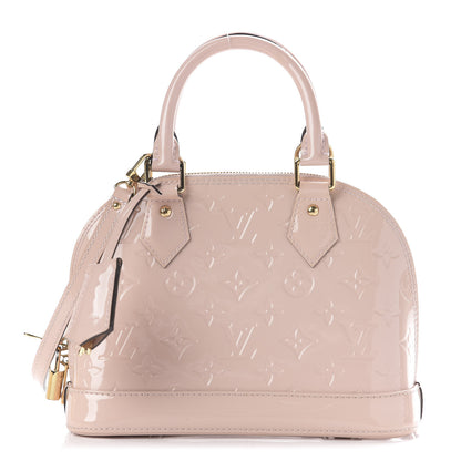 Louis Vuitton Vernis Alma BB Rose Ballerine 1 of 11