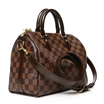 Louis Vuitton Damier Ebene Speedy Bandouliere 25 3 of 12