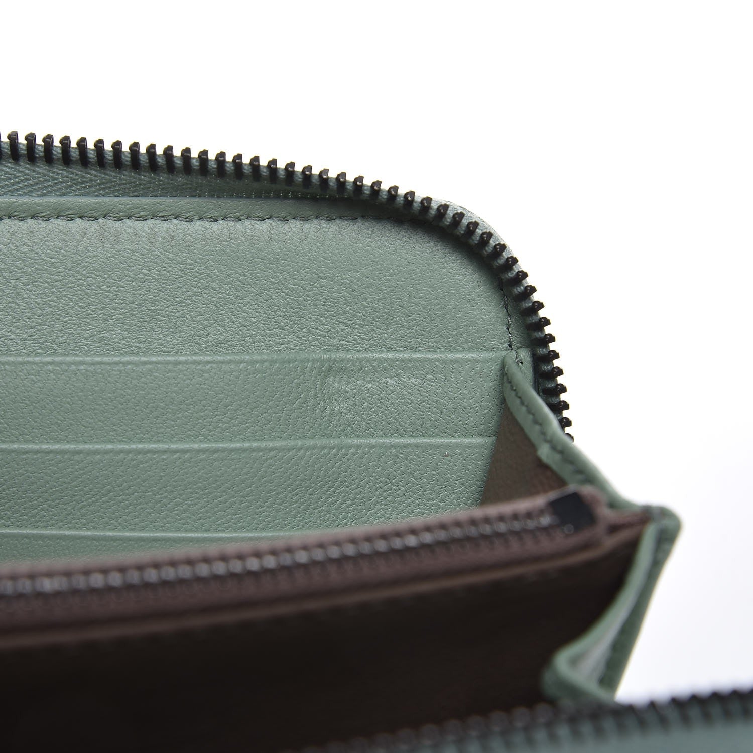 Bottega Veneta Nappa Intrecciato Zip Around Wallet New Sage 7 of 10