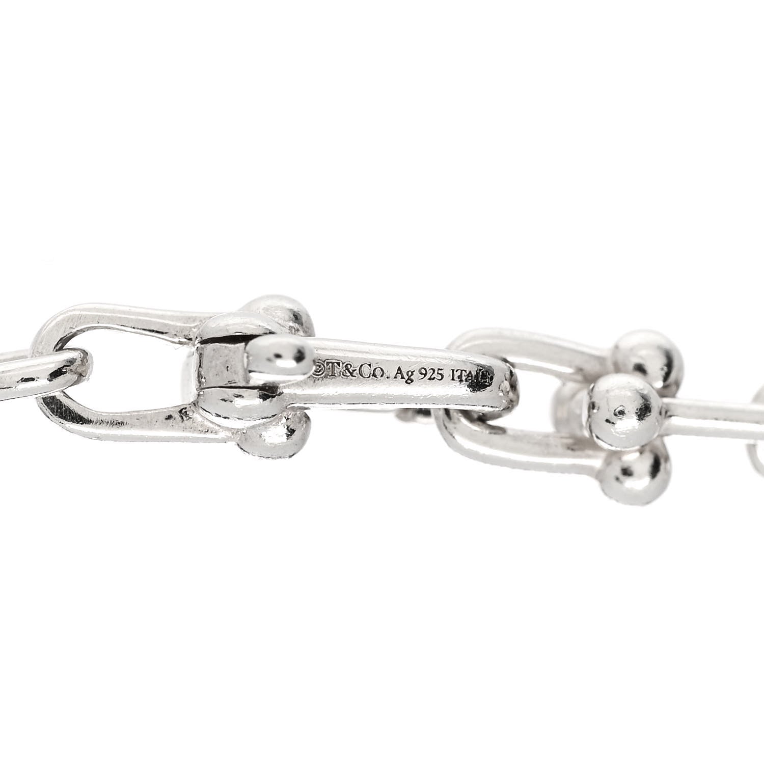 Tiffany Sterling Silver Micro HardWear Link Bracelet 3 of 3