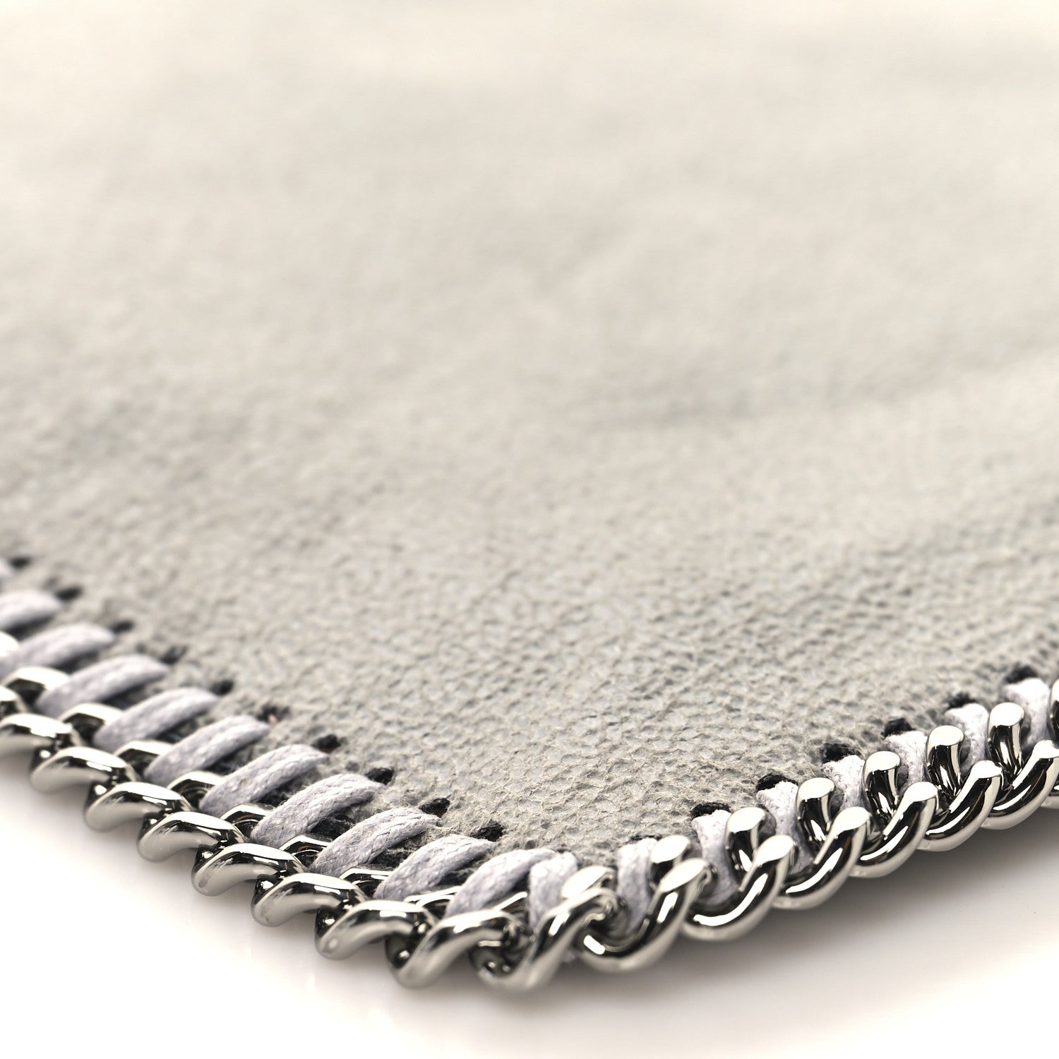 Stella McCartney Shaggy Deer Falabella Clutch Grey 9 of 11