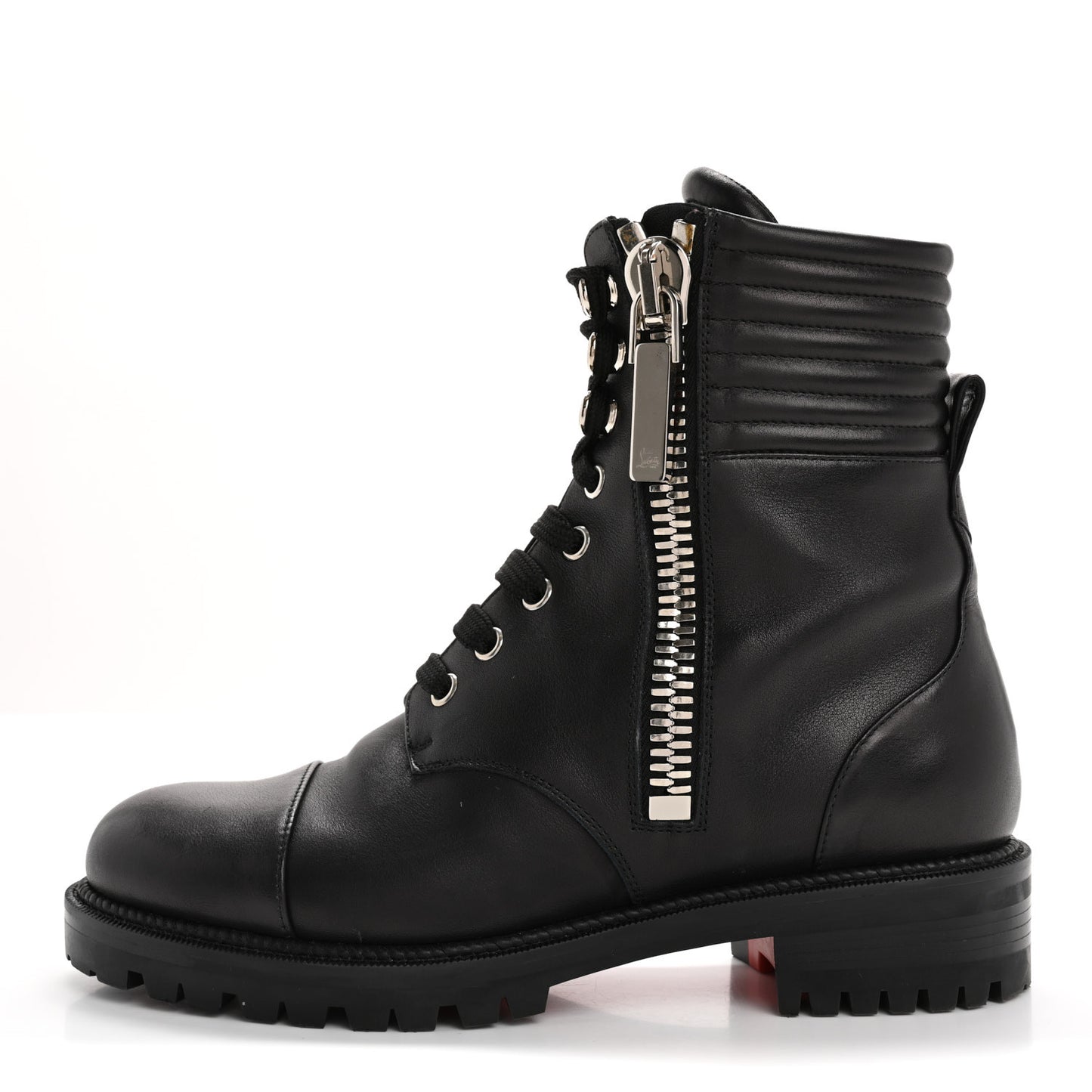Calfskin Quilted En Hiver Boots 36.5 Black
