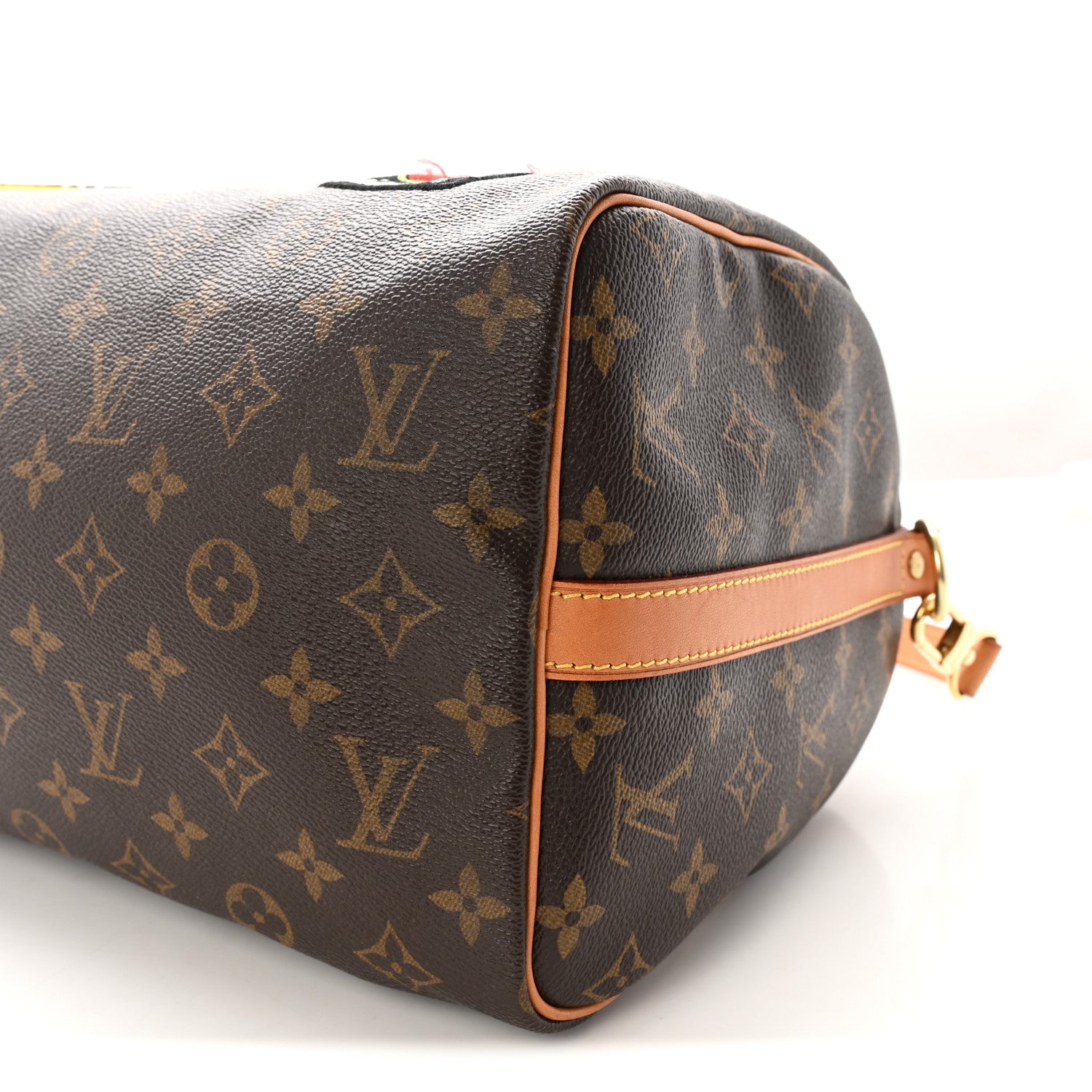 Louis Vuitton Monogram Patches Speedy Bandouliere 30 9 of 9