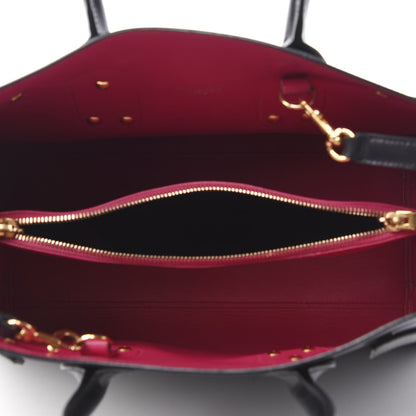 Saint Laurent Calfskin Small Sac De Jour Black Fuchsia 5 of 12