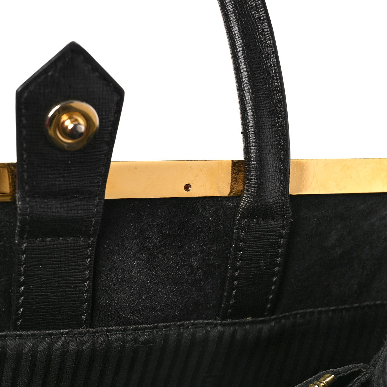 Fendi Vitello Elite Regular 2Jours Tote Black 13 of 13