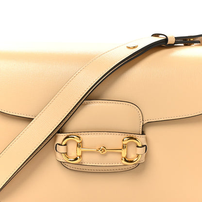 Gucci Azalea Calfskin Horsebit 1955 Shoulder Bag Bubble Tea 8 of 11