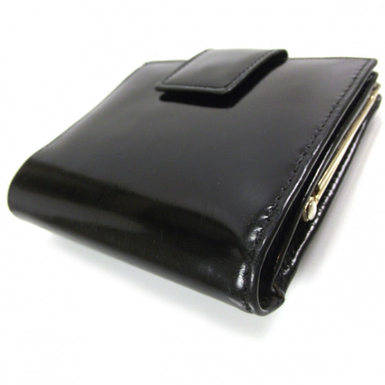Spazzolato French Wallet Black
