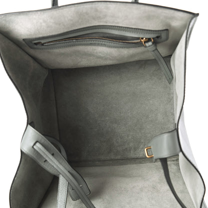 Celine Supple Calfskin Medium Phantom Luggage Glacier 5 of 10