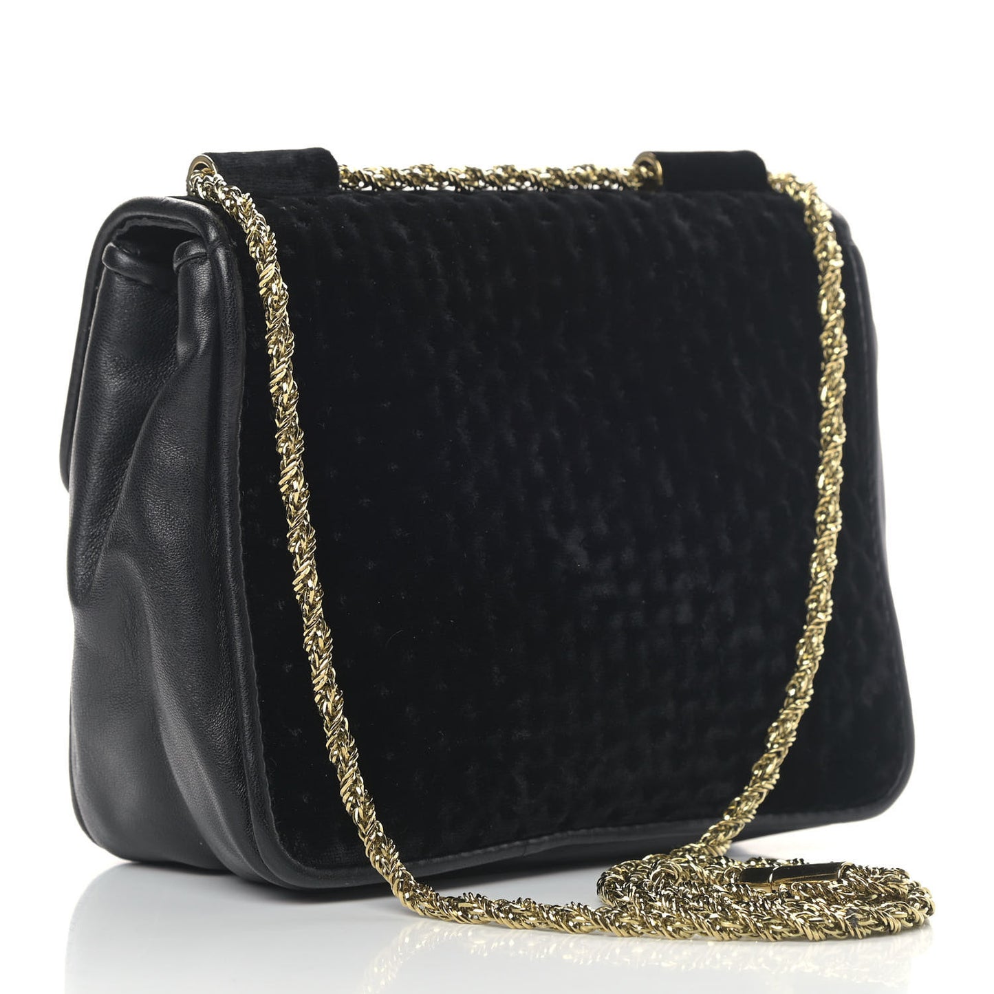 Velvet Small Elsie Shoulder Bag Black