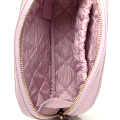 Chanel Caviar Quilted Small Curvy Pouch Cosmetic Case Light Pink 5 of 8