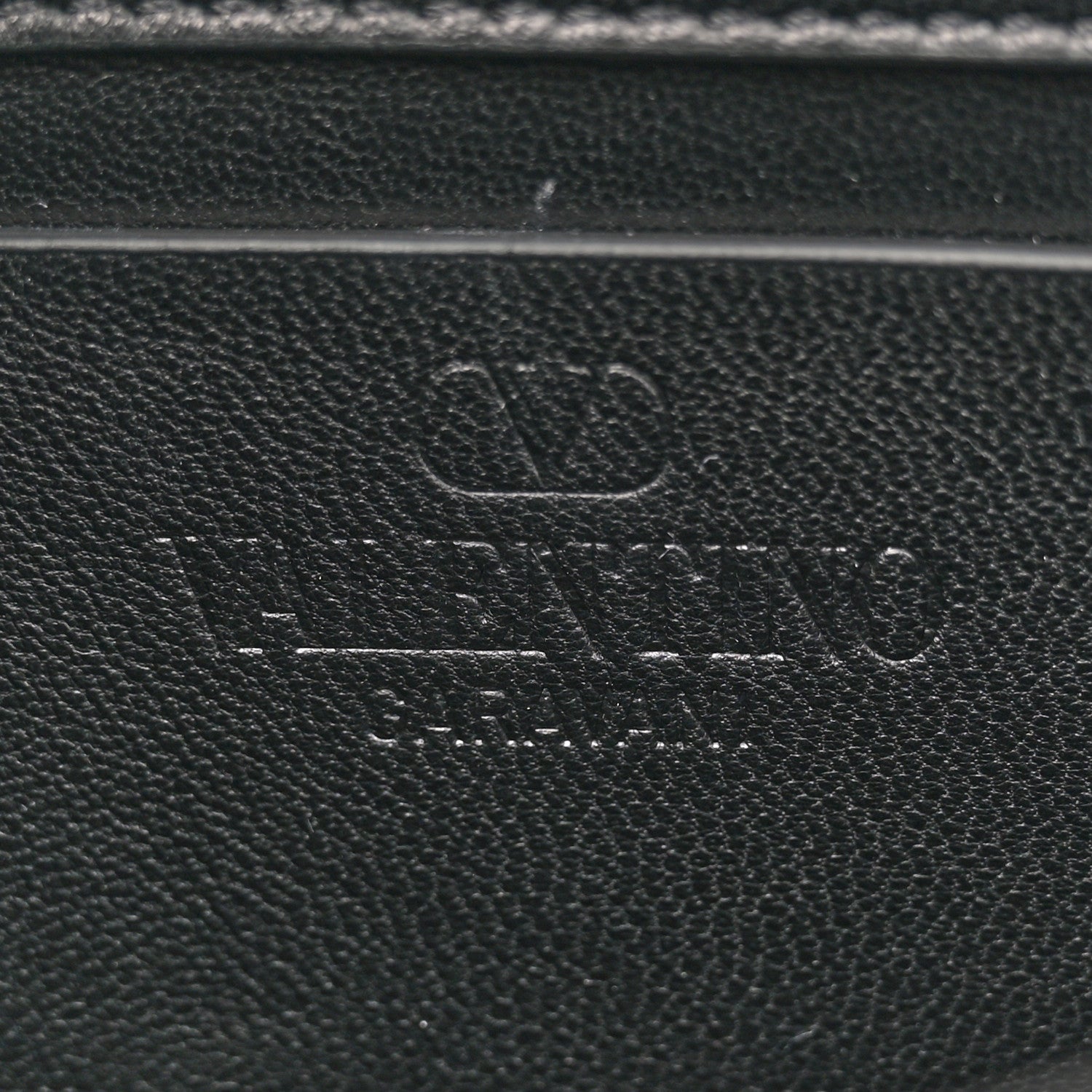 Valentino Garavani Shiny Calfskin Vlogo Small Shoulder Bag Black 6 of 9