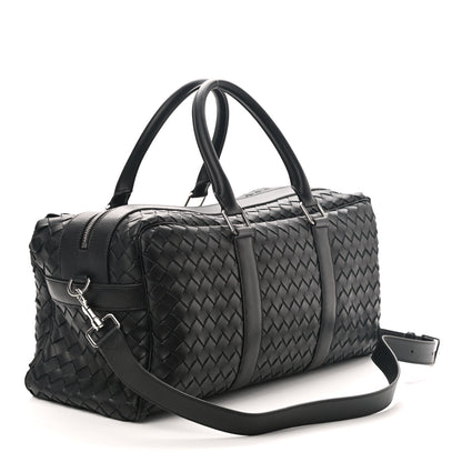 Bottega Veneta Nappa Intrecciato Gym Bag Black 2 of 8