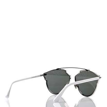 Christian Dior Studded So Real Sunglasses Silver White 4 of 7