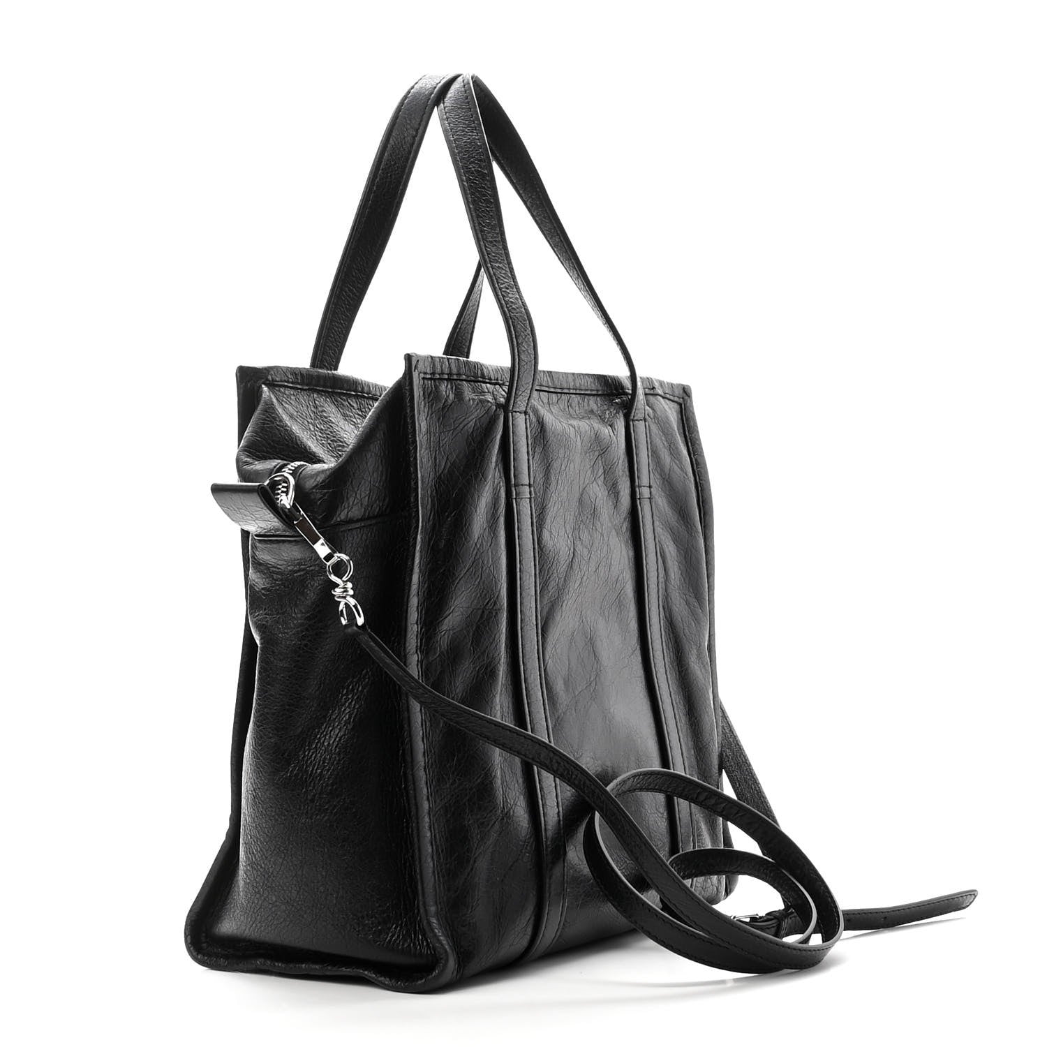 Balenciaga Agneau Small Bazar Shopper Tote Black 3 of 10