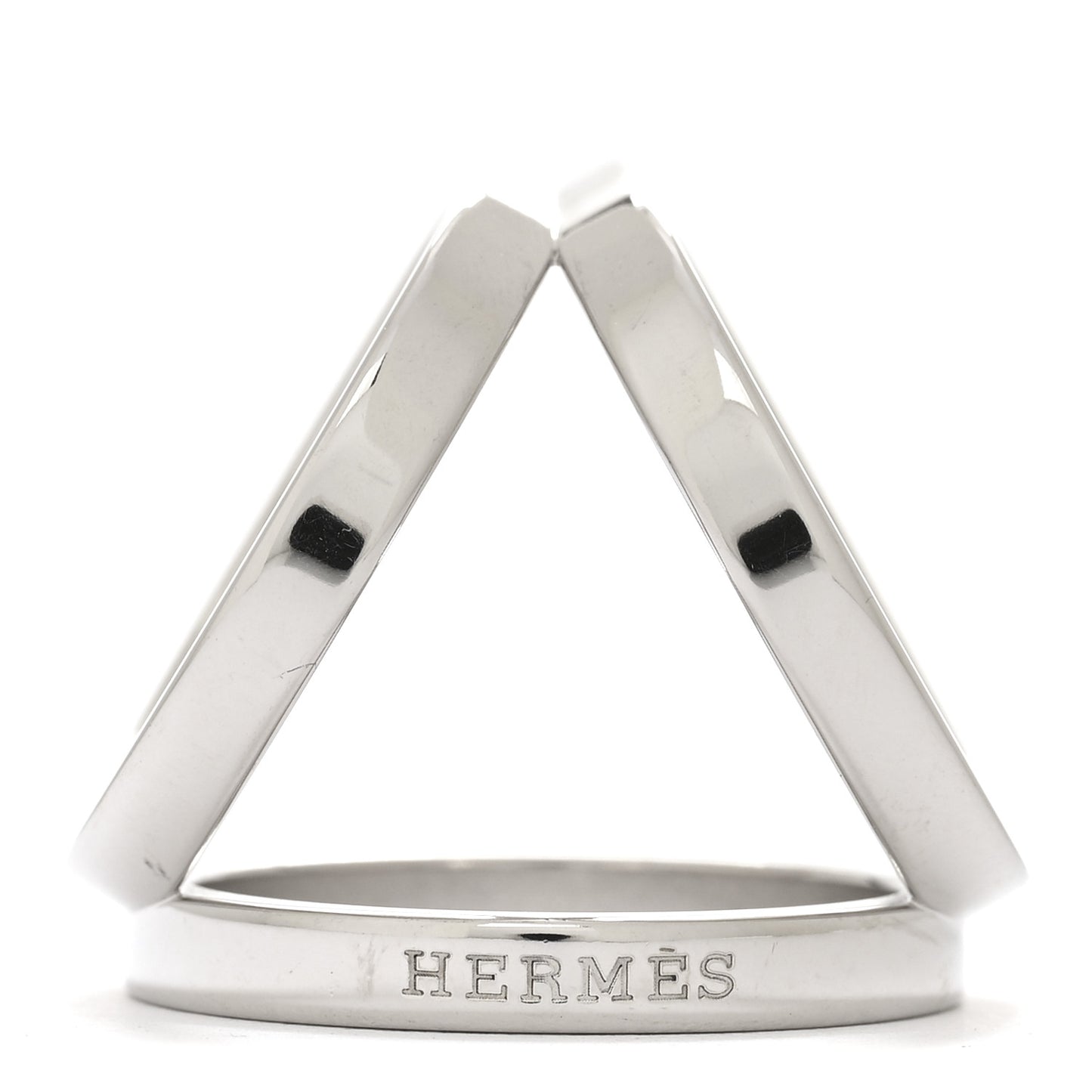 Palladium Trio Scarf Ring