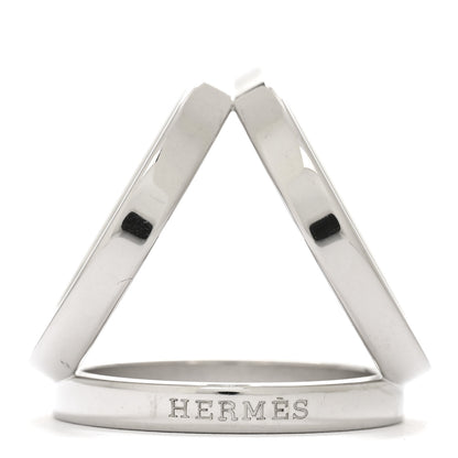 Hermes Palladium Trio Scarf Ring 1 of 4