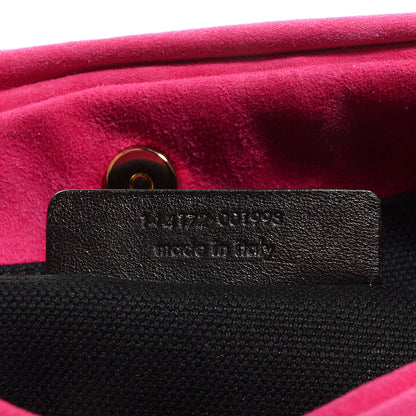 Saint Laurent Suede Chain Hobo Fuchsia 7 of 7