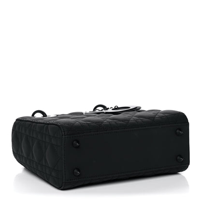 Christian Dior Ultra Matte Calfskin Cannage Small My ABCDior Lady Dior Black 4 of 19