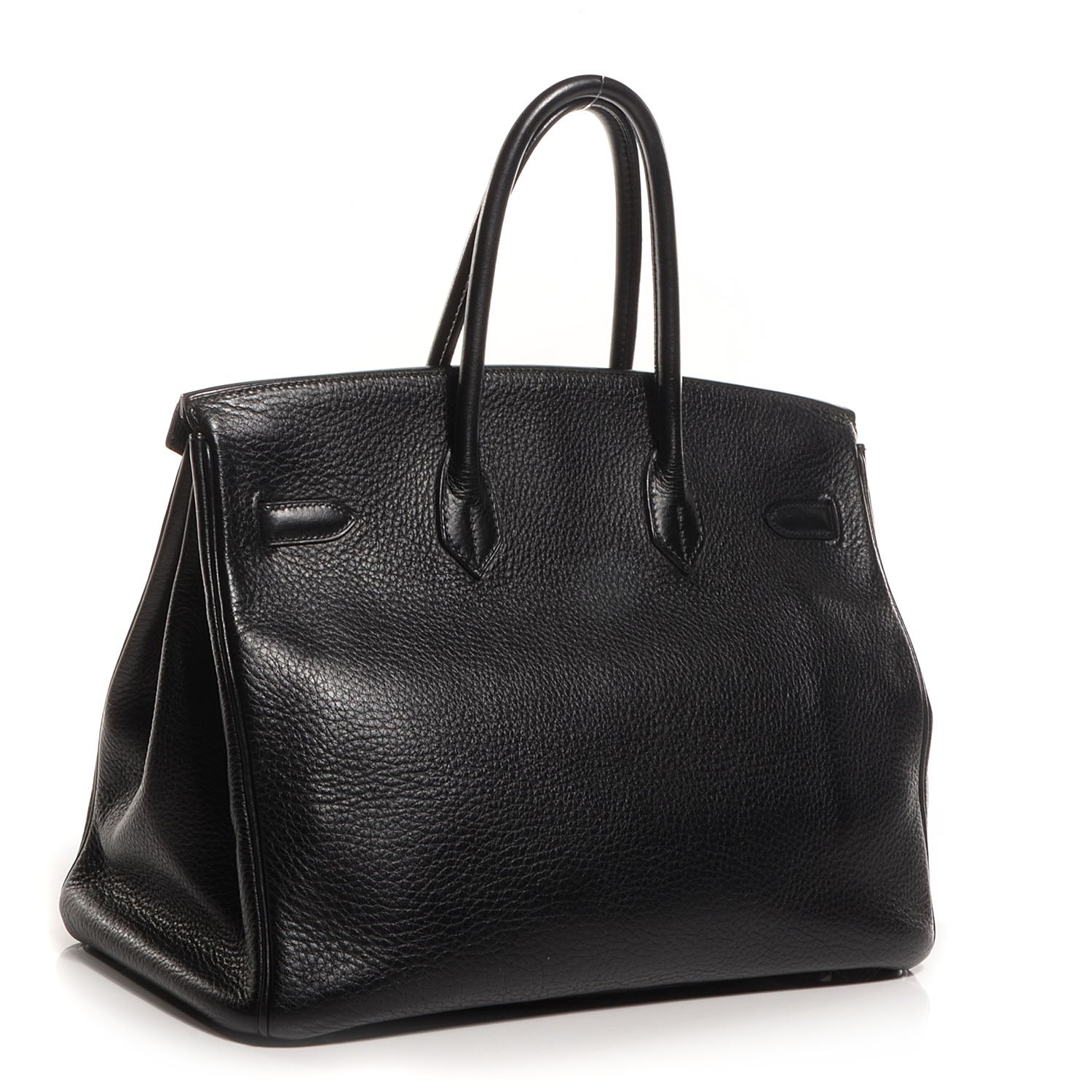 Hermes Taurillon Clemence Birkin 35 Black 3 of 10