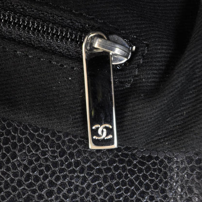 Chanel Caviar Quilted Executive Cerf Shopper Tote Black 8 of 10