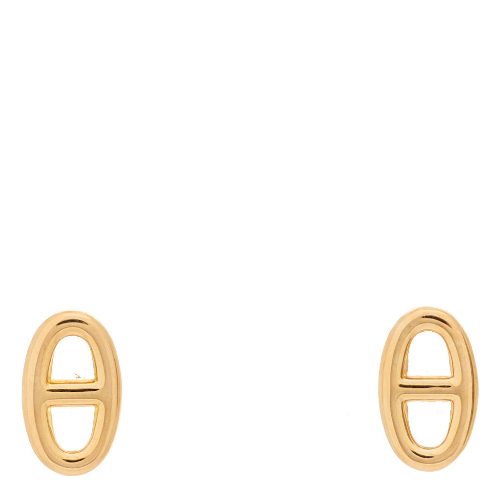 Hermes 18K Rose Gold TPM Farandole Stud Earrings 1 of 5
