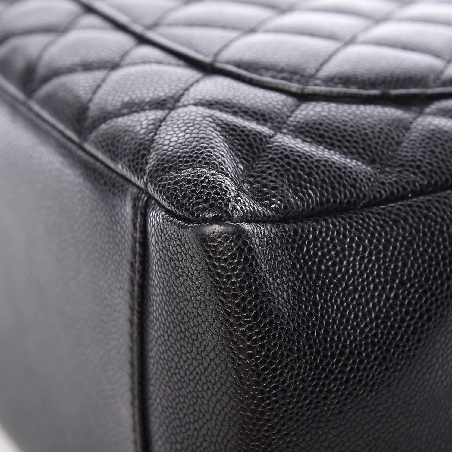 Chanel Caviar Quilted Grand Shopping Tote GST Black 19 of 22
