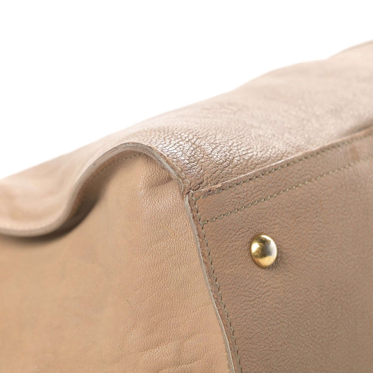 Sheepskin Large Cabas ChYc Beige