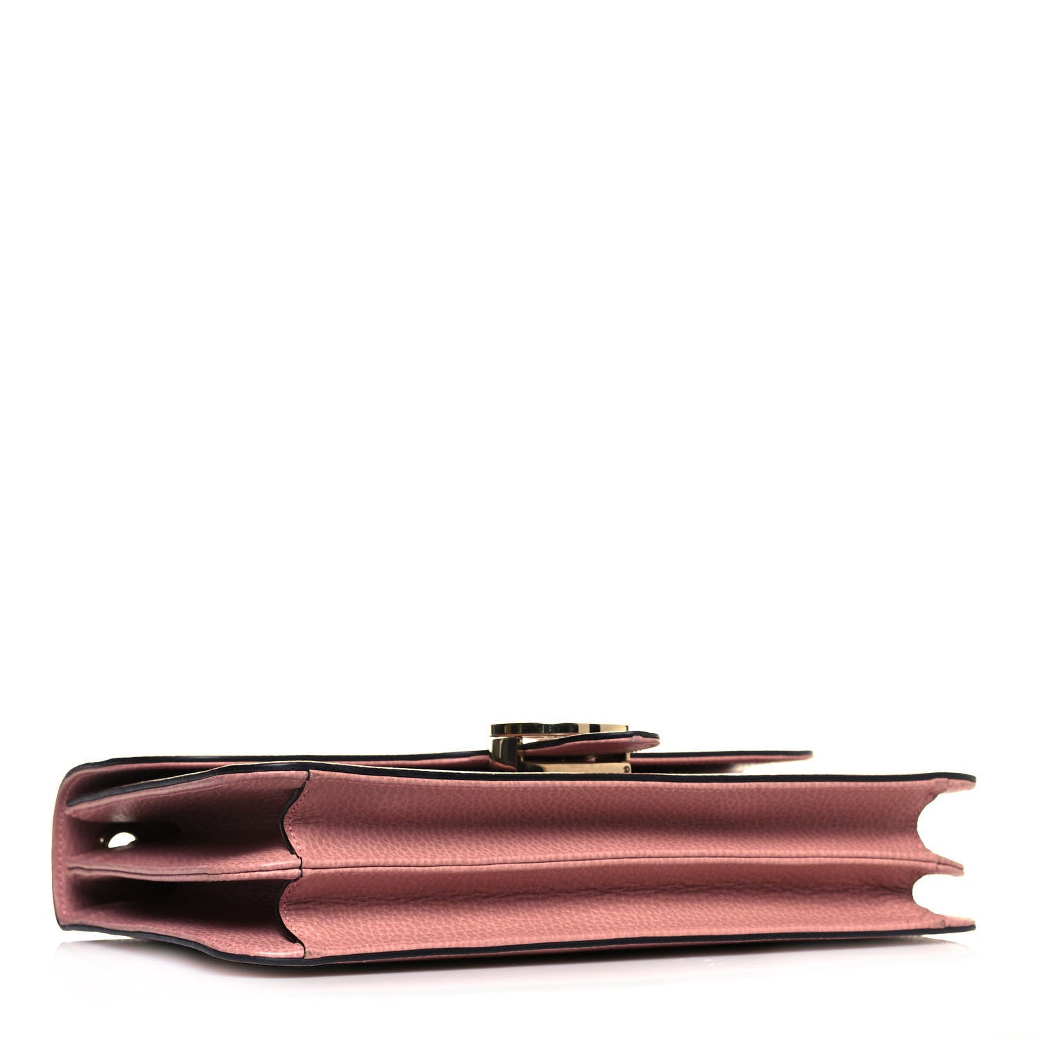 Gucci Dollar Calfskin Interlocking G Shoulder Bag Soft Pink 4 of 12