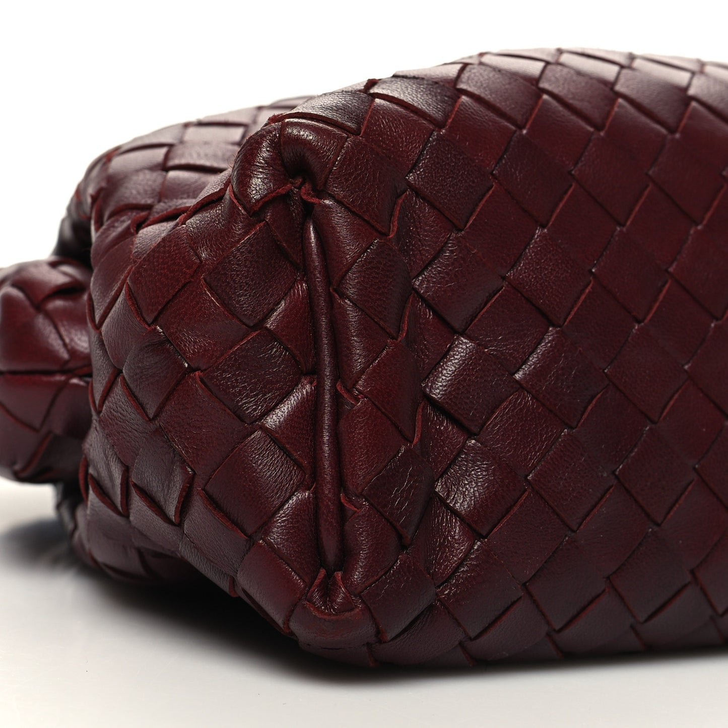 Nappa Intrecciato The Lauren 1980 Clutch Gigolo Red