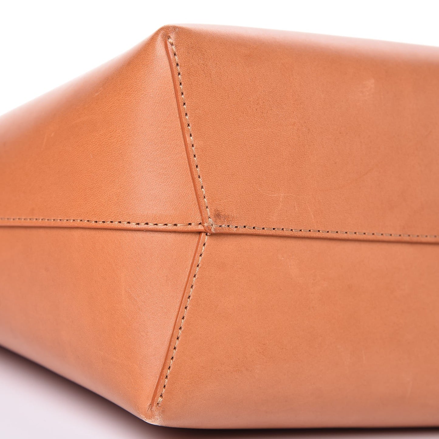 Calfskin Mini Bucket Bag Cammello Rosa