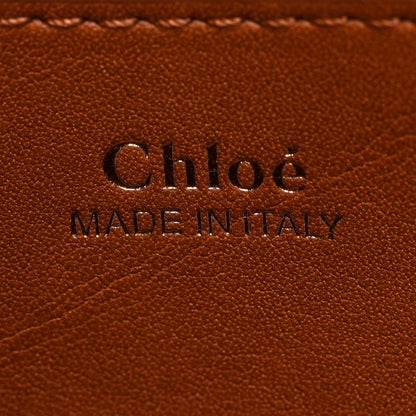 Chloe Small Grain Calfskin Kiss Bag Brown 6 of 11