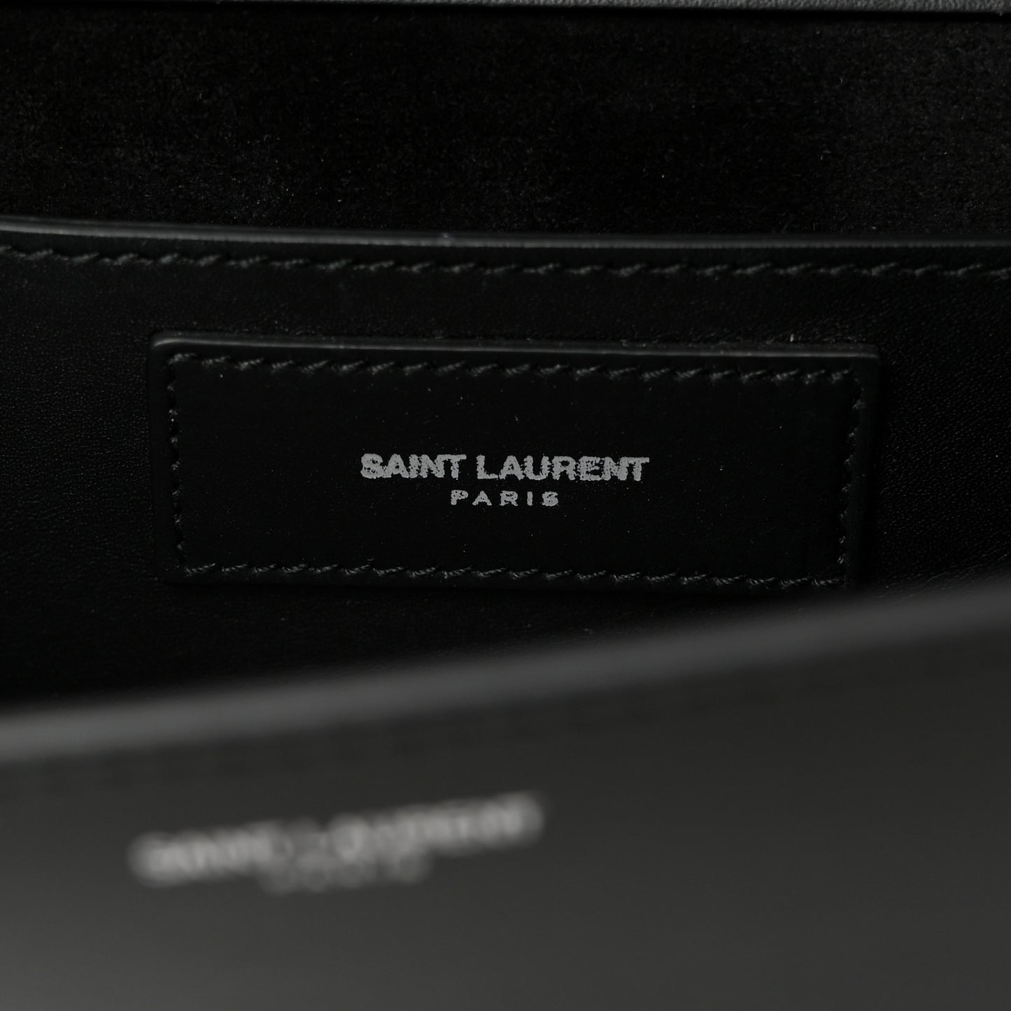 Calfskin Classic Betty Clutch Black