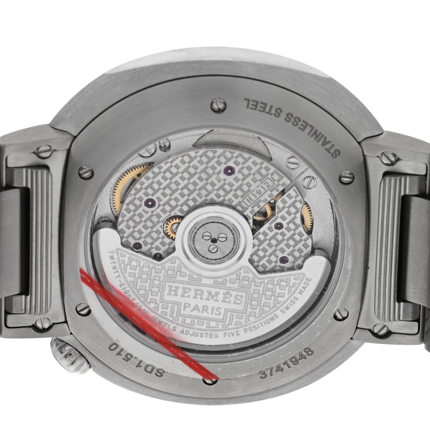 Stainless Steel 36mm Cut Automatic Watch