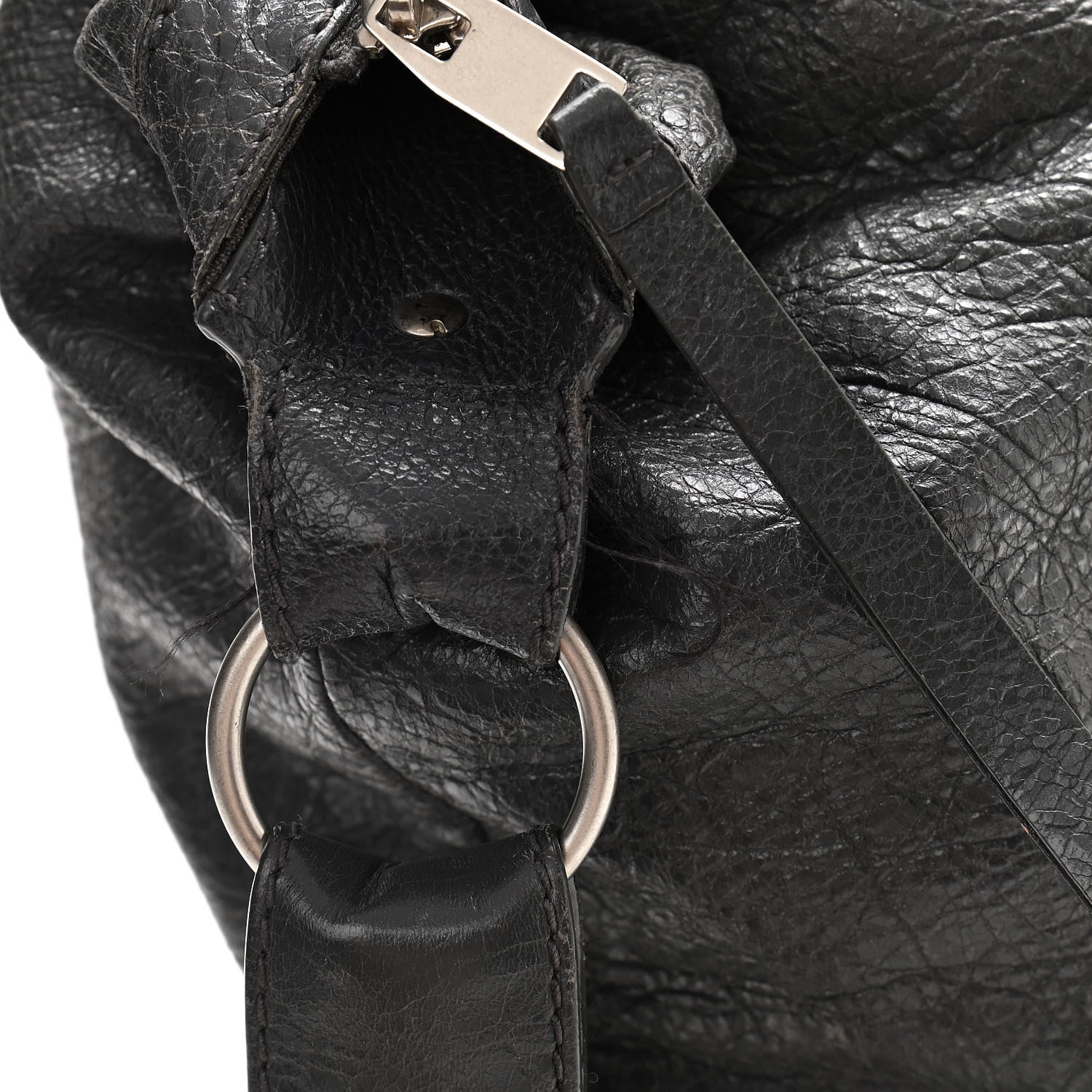 Balenciaga Agneau Mens Day Messenger Gris Fossile 14 of 18