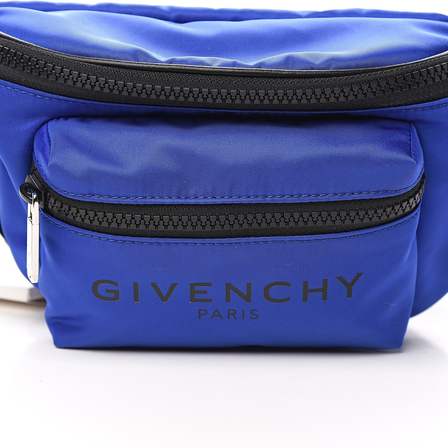 Nylon Logo Belt Bag Blue