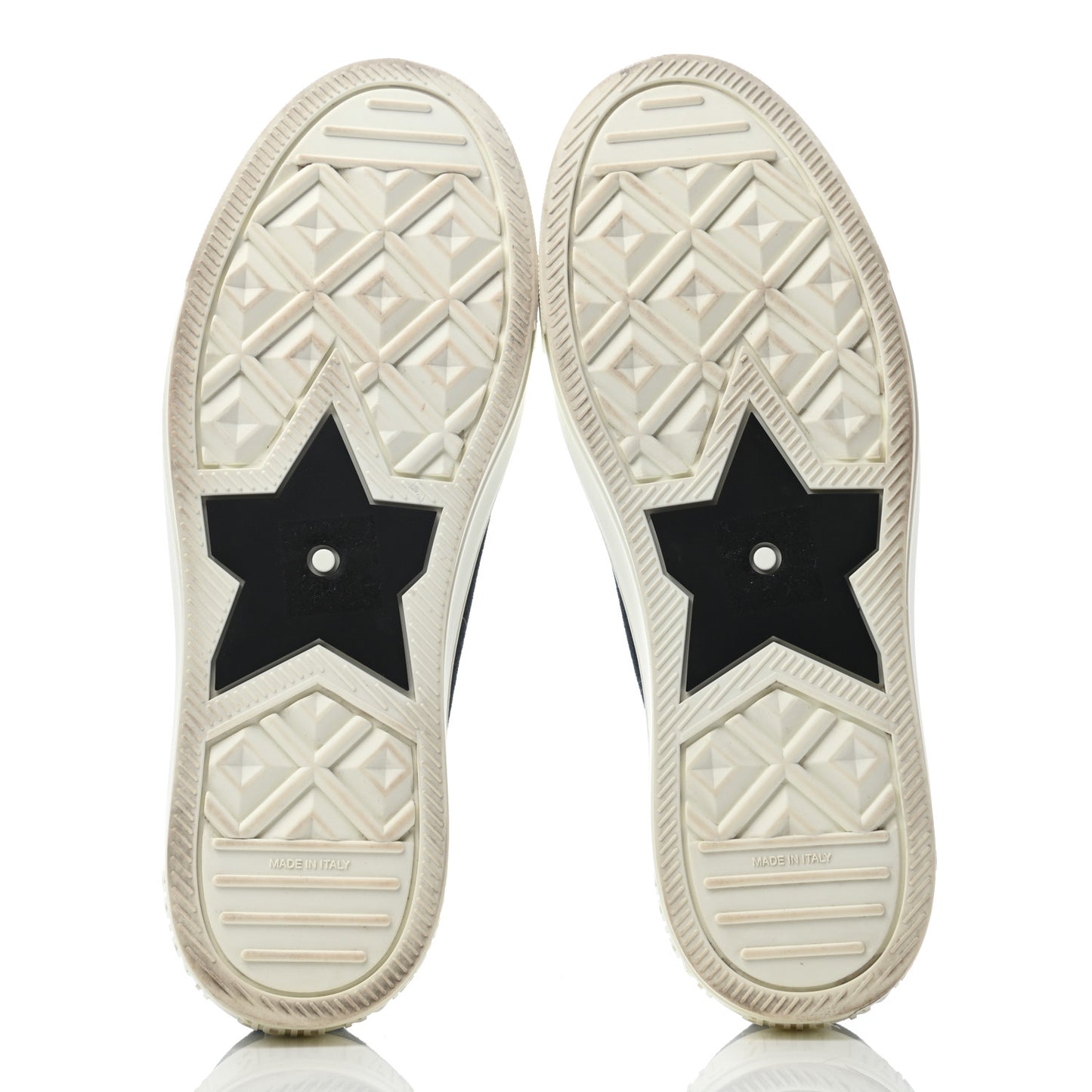 Canvas Walk'N'Dior Low Top Sneakers 38.5 Black