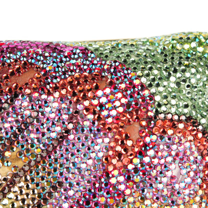 Judith Leiber Swarovski Crystal Flower Minaudiere Clutch 11 of 11