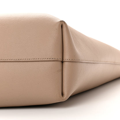 Saint Laurent Calfskin North-South Shopping Tote Dark Beige 12 of 12