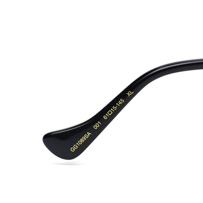 Gucci Metal Round Chain Sunglasses GG1089SA Gold 6 of 6