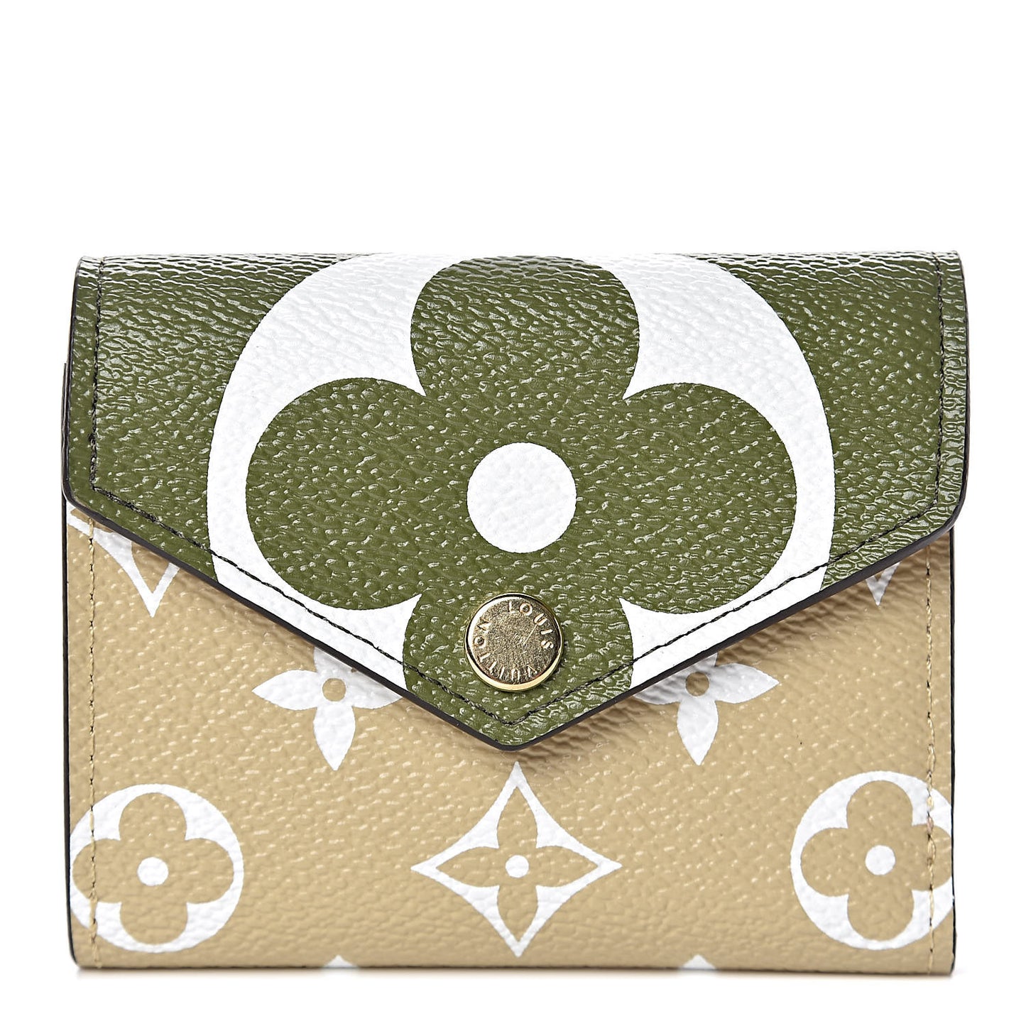 Monogram Giant Zoe Wallet Kaki