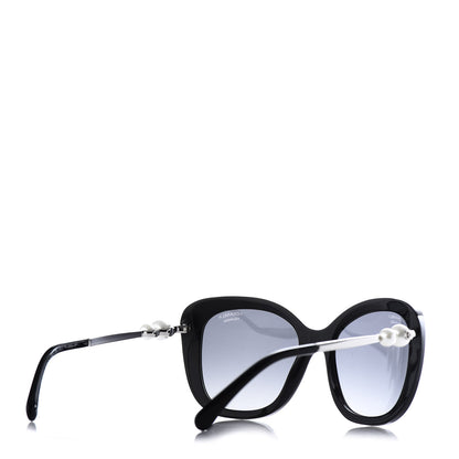 Chanel Polarized Pearl Sunglasses 5339-H Black 4 of 9