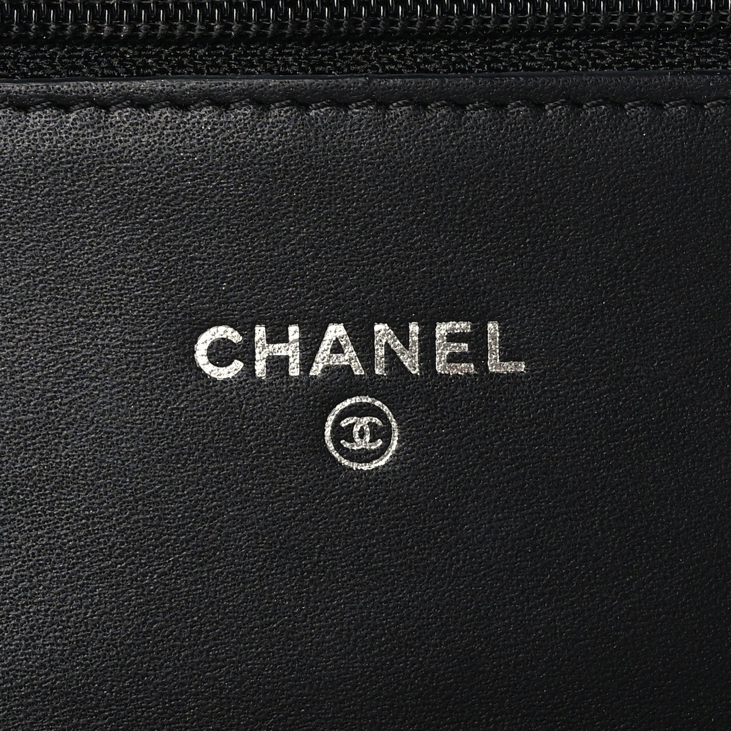 Chanel Patent Quilted Brilliant Wallet On Chain WOC Black 6 of 9
