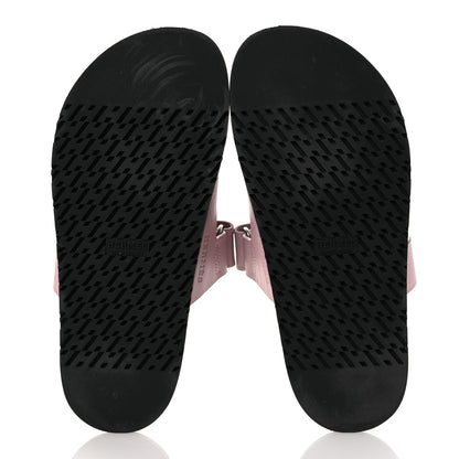 Hermes Calfskin Womens Chypre Sandals 38 Rose Cancan 7 of 12