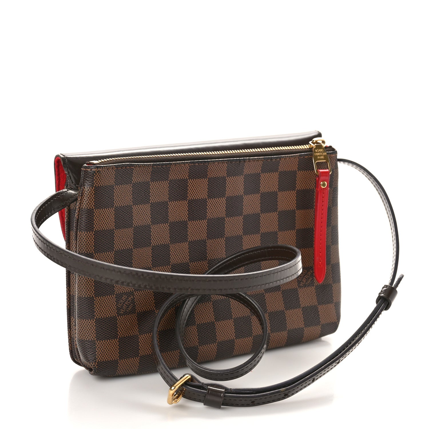 Louis Vuitton Damier Ebene Twice Cherry 3 of 8