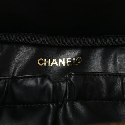 Chanel Lambskin Vanity Cosmetic Case Black 6 of 11