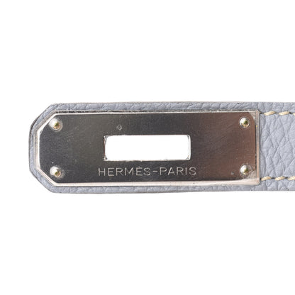 Hermes Togo Birkin 35 Bleu Lin 28 of 33