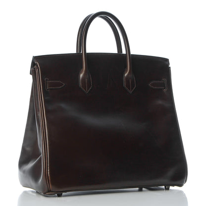 Hermes Box HAC Birkin 32 Chocolate 3 of 32