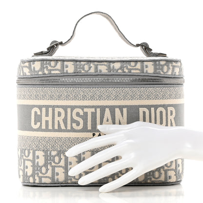 Christian Dior Oblique Diortravel Vanity Case Grey 2 of 7