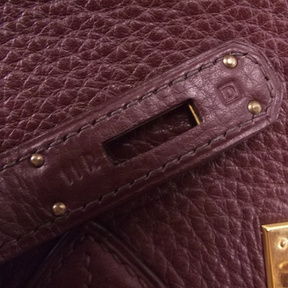 Taurillon Clemence Birkin 30 Brown