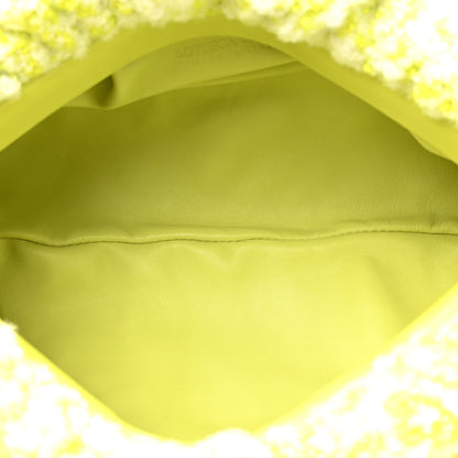 Bottega Veneta Boucle The Pouch Chain Seagrass White Chalk 5 of 9